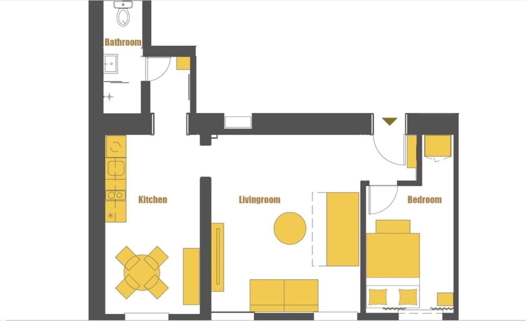 Artiesta - 5 Apartments 소피아 객실 사진
